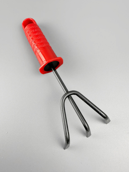 Набор садовых инструментов с пластиковой ручкой (лопатка, вилка, рыхлитель) OLS-247-2