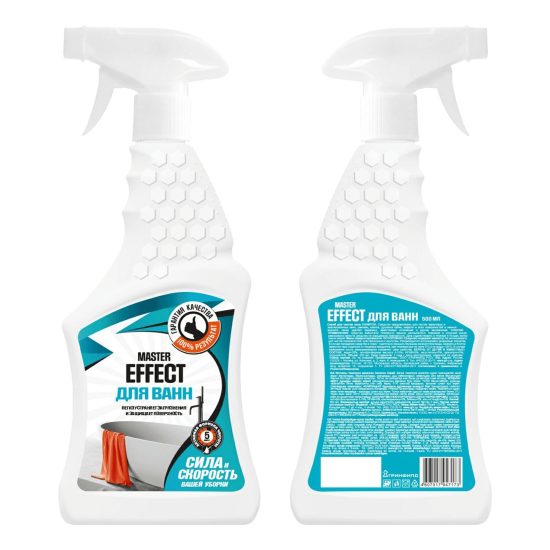 Средство чистящее для ванн 500мл MASTEREFFECT ЧС-238