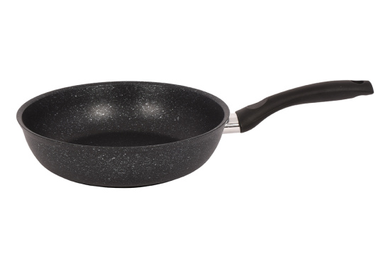 Сковорода 260/60 мм с ручкой,антипригарное покрытие (темный мрамор) смт262а Сковорода 260/60 мм с ручкой,антипригарное покрытие (темный мрамор) смт262а