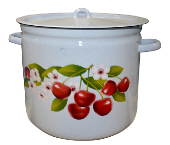 Кастрюля 12,0л С-1624/4 с рисунком