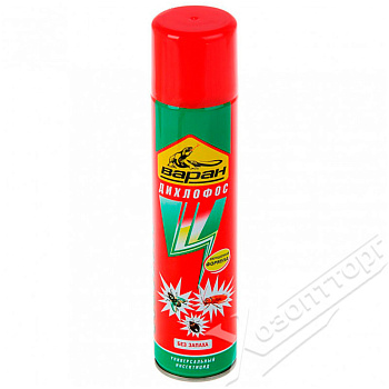 Дихлофос 145мл Универсальный Варан Форте (зеленый) 