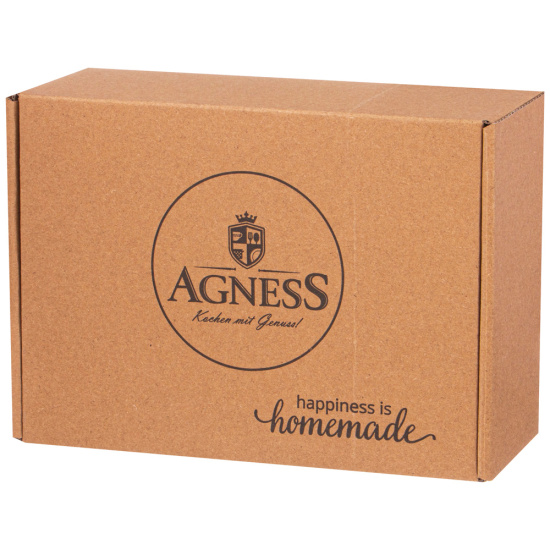 НАБОР МЕЛЬНИЦ ДЛЯ СПЕЦИЙ AGNESS ИЗ 2Х ШТ. НА ПОДСТАВКЕ АКАЦИЯ 14Х7Х21,5 СМ (897-115)