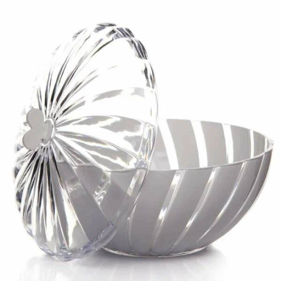 Сахарница "Грация" 0,8л (с крышкой)(белый) М6351