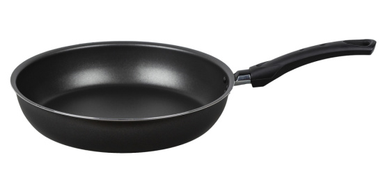 39672415 Сковорода 240мм,1 ручка,без крышки,антипригарное покрытие, 1,6мм Сплав А5 "Атлас"