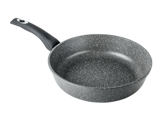 Сковорода 240/65мм Графит пластиковой ручкой без крышки с2451тм,,