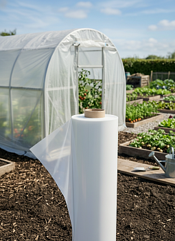 Пленка полиэтиленовая (1500*2) 50мкм рукав высший сорт (14кг/рул)