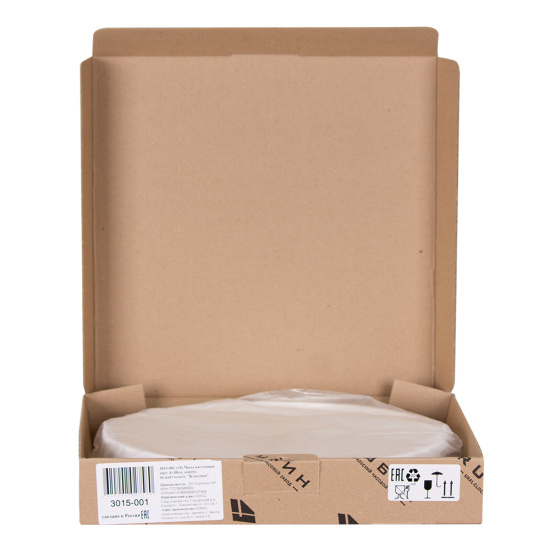 3015-001 Часы настенные круг d=30см, корпус белый+золото, "Классика", "Рубин"