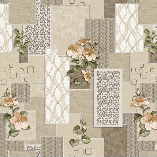 Клеенка GRACE ткань с пвх покрытием  1,4х20м STS5906-2