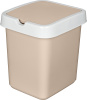 Контейнер для мусора "Tule" 14л (бежевый) 221301227/01