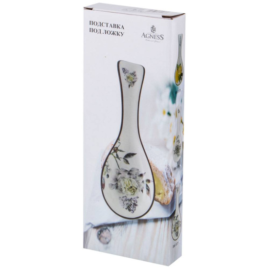 ПОДСТАВКА ПОД ЛОЖКУ AGNESS "ЛЕМОН ТРИ" 25*9*2,5 СМ (КОР=48ШТ.) (358-1575)