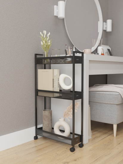 Этажерка "Вишера 13" (Черный) 