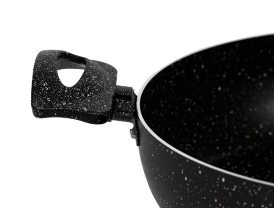 Сотейник 260 мм, 2 руч., б/кр, а/п. Easy Stone. Алюминий марки А5 6926152