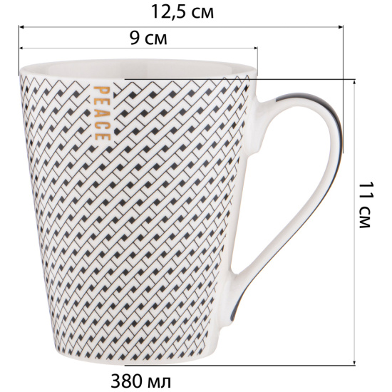 КРУЖКА LEFARD "CLASSIC" 380 МЛ (КОР=36) (260-759)