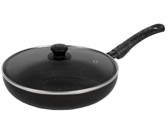 Сковорода 260 мм, 1 руч., ст/кр, а/п. Easy Stone. Алюминий марки А5 6826352