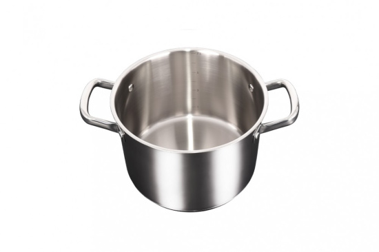 Кастрюля линии "LEON" 7л, д.24см, со стекл. крышкой LN-CA7024G