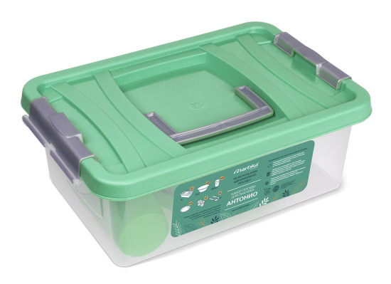 Набор посуды для пикника "Антонио" на 4 персоны мятный С69МЯТН