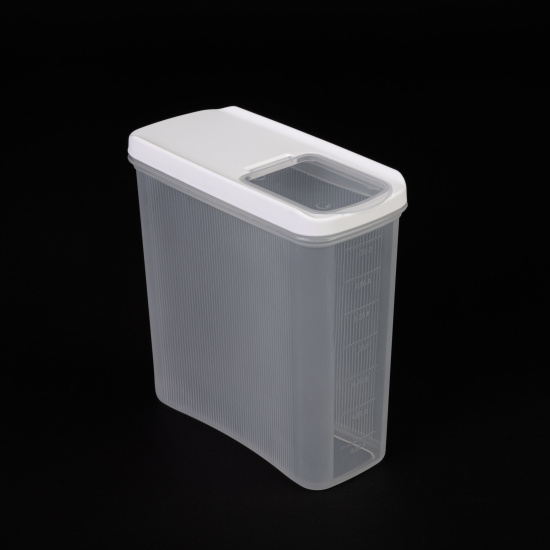 Емкость для сыпучих продуктов "Лайн" 2л (белый) М9005 Емкость для сыпучих продуктов "Лайн" 2л (белый) М9005