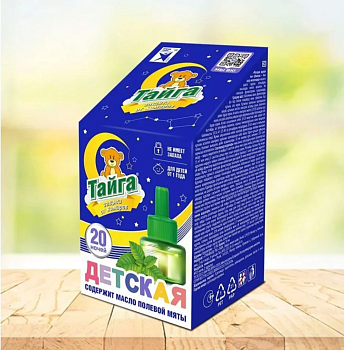 Наполнитель жидкостной от комаров 20 ночей Детский Тайга Ликвид ИН-138