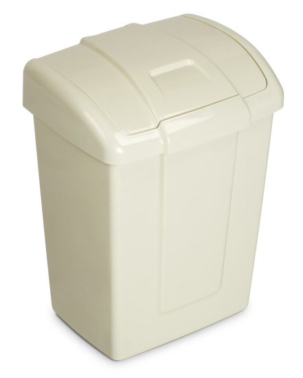 Контейнер для мусора "Форте" 13л слоновая кость С341СЛК