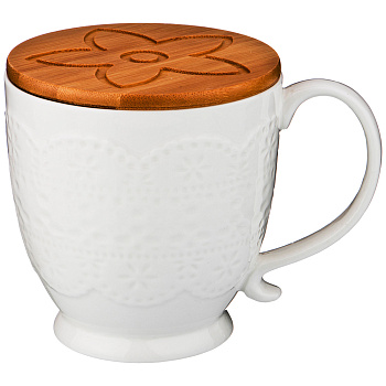 КРУЖКА С КРЫШКОЙ LEFARD "NATIVE" 500 МЛ (КОР=12ШТ.) (587-127)