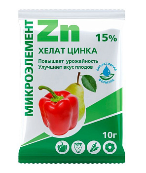 Удобрение минеральное 10гр Хелат цинка Удобрение минеральное 10гр Хелат цинка