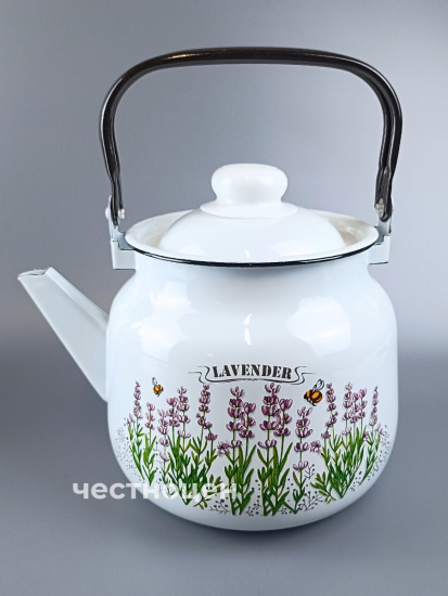 Чайник для плиты 3,5л 01-2713/4-Лаванда-Г