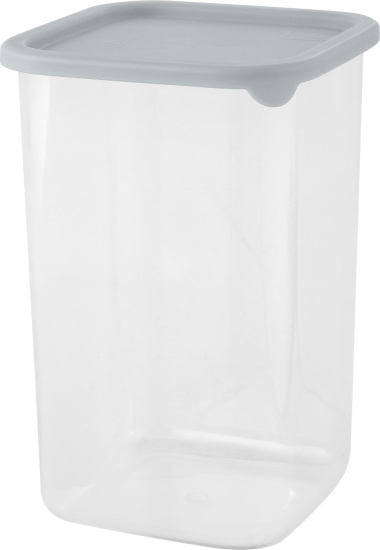 Банка для сыпучих продуктов Sugar&Spice Vanilla квадратная 1,2л, с гибкой крышкой трюфельSE168510025 Банка для сыпучих продуктов Sugar&Spice Vanilla квадратная 1,2л, с гибкой крышкой трюфельSE168510025