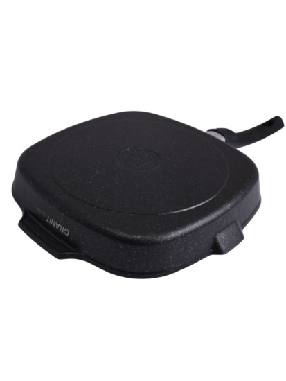 Сковорода-гриль квадратная 280*280мм со съемной ручкой АП "Granit ultra" (blue) сгкгг281а