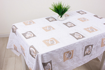 Клеенка 137см Lace Print CYM-213F-3 бел