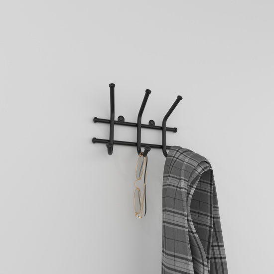 Вешалка "Норма 3" Черный