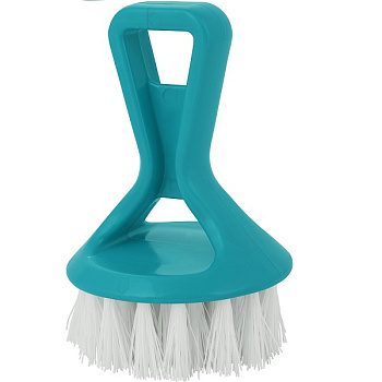 Щетка универсальная Vogue круглая, D 7,5 см небесный SC531110046