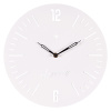 3003-001 Часы настенные из металла, d=30 см, открытая стрелка, белый "Классика" Рубин,,
