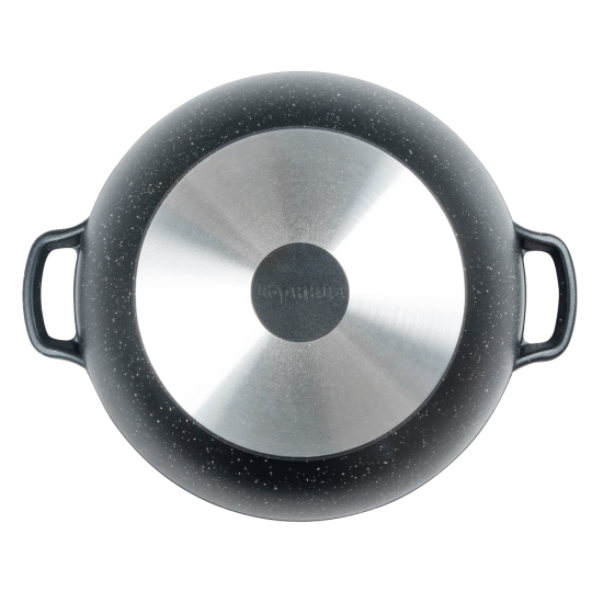 Казан 280/100 4л. С крышкой гранит кн2832аг