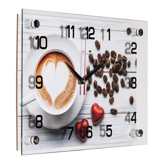 2535-307 Часы настенные "Капучино" Рубин