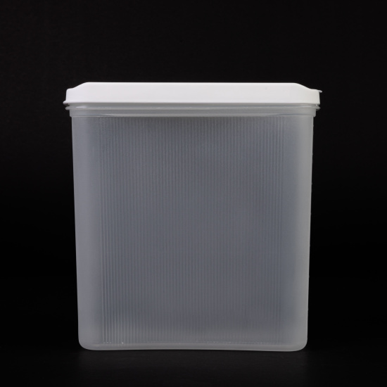 Емкость для сыпучих продуктов "Лайн" 2л (белый) М9005 Емкость для сыпучих продуктов "Лайн" 2л (белый) М9005