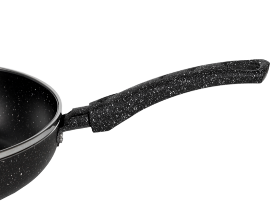 Сковорода 220 мм, 1 руч., ст/кр, а/п. Easy Stone. Алюминий марки А5 6822352