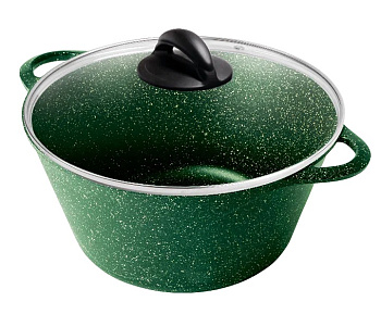 Кастрюля 3л. Сияние Green лит/руч. с кр, (п/у), к2433Gr Кастрюля 3л. Сияние Green лит/руч. с кр, (п/у), к2433Gr