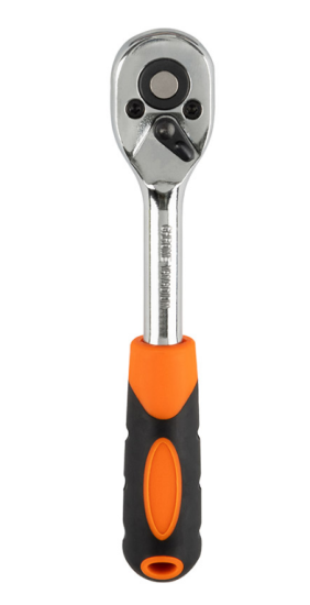 Ключ-трещотка 1/4, храповый механизм с переключателем 105059 Ключ-трещотка 1/4, храповый механизм с переключателем 105059