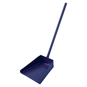 Совок хозяйственный металлический с длинной ручкой 00042