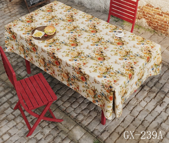 Клеенка GRACE ткань с пвх покрытием  1,4х20м STS239А