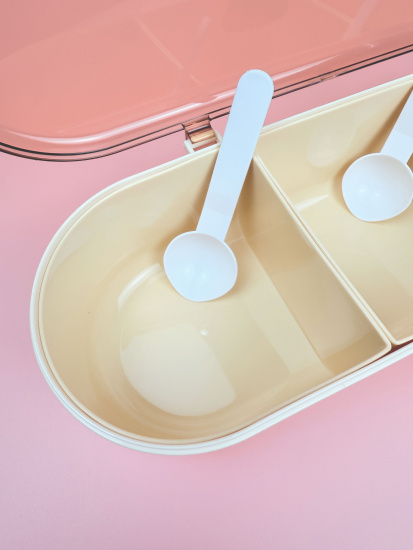 Контейнер для специй 3-х секционный 28*9*7см (пластик) OLS-033А-28 Контейнер для специй 3-х секционный 28*9*7см (пластик) OLS-033А-28