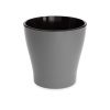 Горшок цв. "Лея" 3,6л двойной (серый) М7935