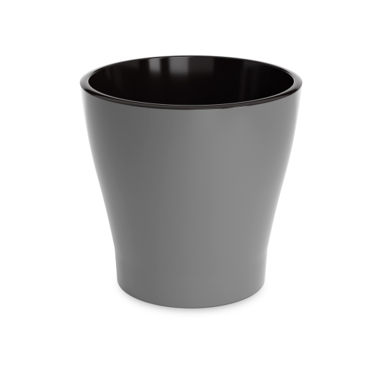 Горшок цв. "Лея" 3,6л двойной (серый) М7935