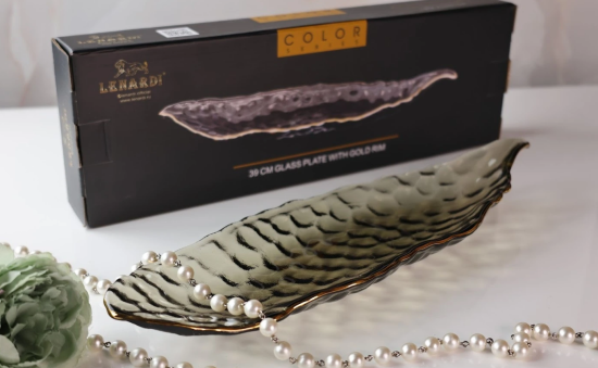 Блюдо 38х12,5х4,5см в под.уп. 588-581