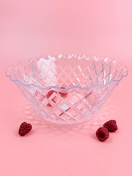 Салатник 21см РОМБ (пластик) цвет микс OLS-179-26