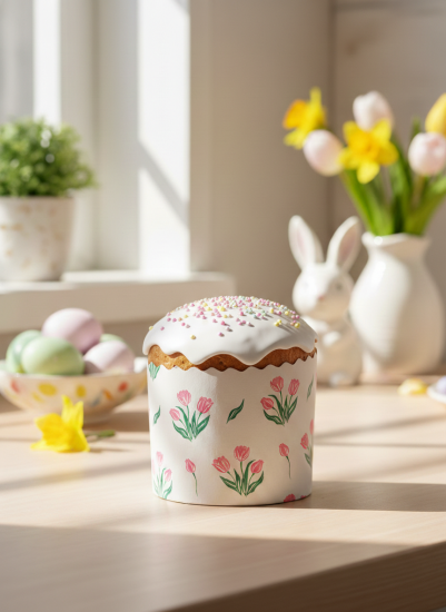 Набор бумажных форм д/выпечки куличей (11350)