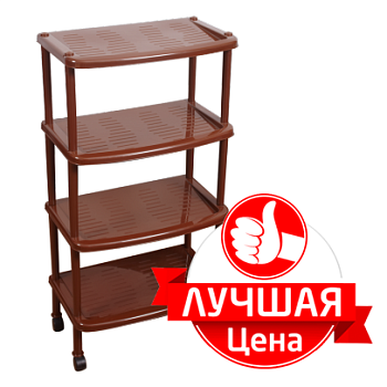 Этажерка  д/легкой обуви 4 полки  (2814)