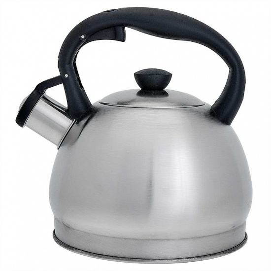 Чайник для плиты 2,0л нержавеющая сталь WEBBER ВЕ-0578 со свистком 