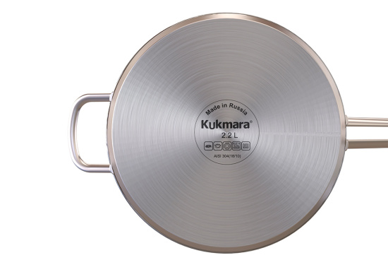 Сковорода линии "SAFIA" 2,2л, д,24см, со стеклянной крышкой SF-FP2224G Сковорода линии "SAFIA" 2,2л, д,24см, со стеклянной крышкой SF-FP2224G