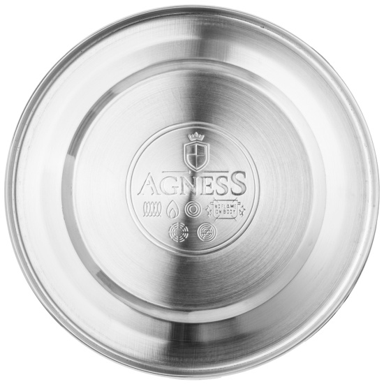 ЧАЙНИК AGNESS СО СВИСТКОМ,  3,0 Л И СКЛАДЫВАЮЩЕЙСЯ РУЧКОЙ (937-032)